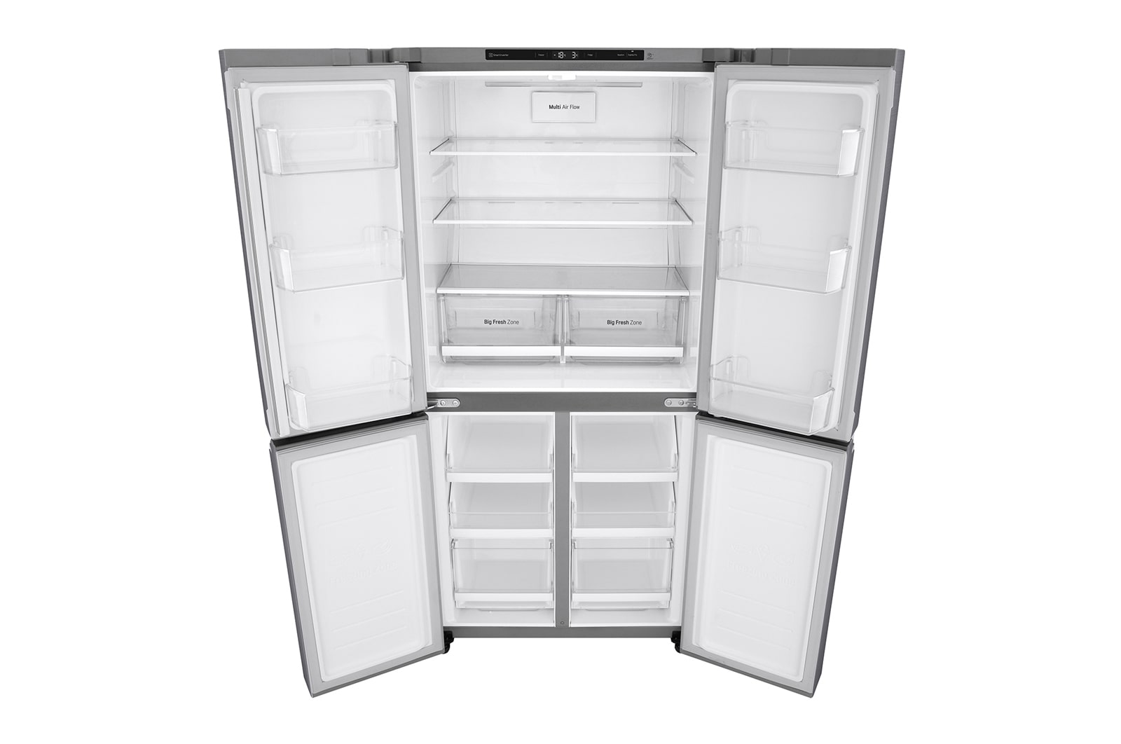 LG 464L Slim French Door Fridge with Smart Inverter Compressor, F522MPZ10