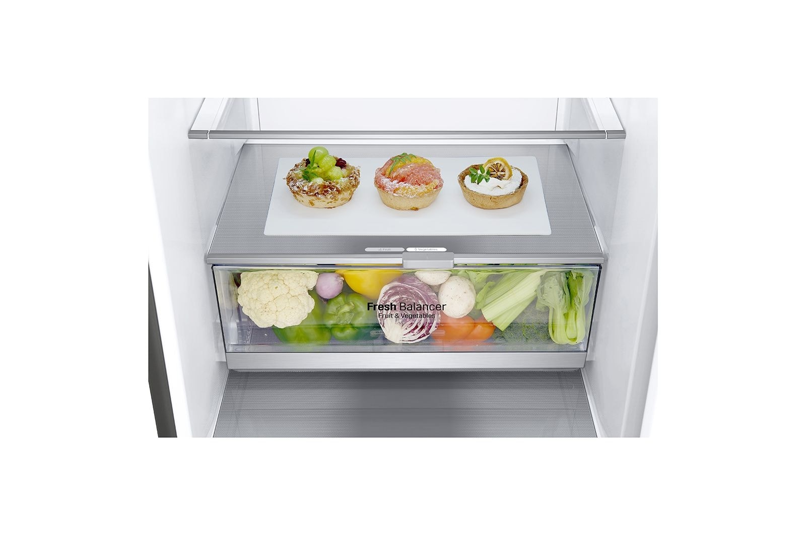 LG 341L Bottom Freezer Refrigerator - M341S17, M341S17