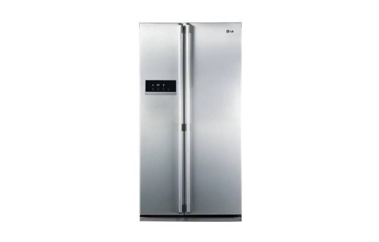 LG Side by Side Refrigerator / Linear Inverter Compressor – 10 Years Warranty, GR-B207BSJV