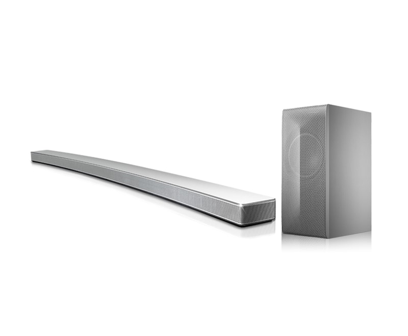 LG Music Flow LAS855M Curved Wireless Soundbar, LAS855M