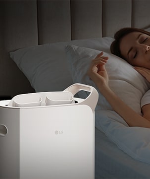 With a noise level of only 33dB, your sleep will not be disturbed even if you operate the product while sleeping.
