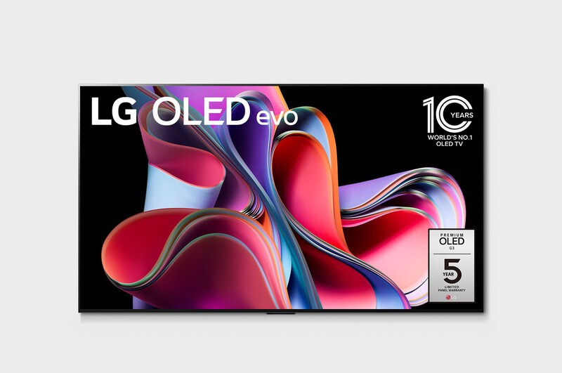 LG 55" LG OLED evo G3 4K Smart TV, OLED55G3PCA