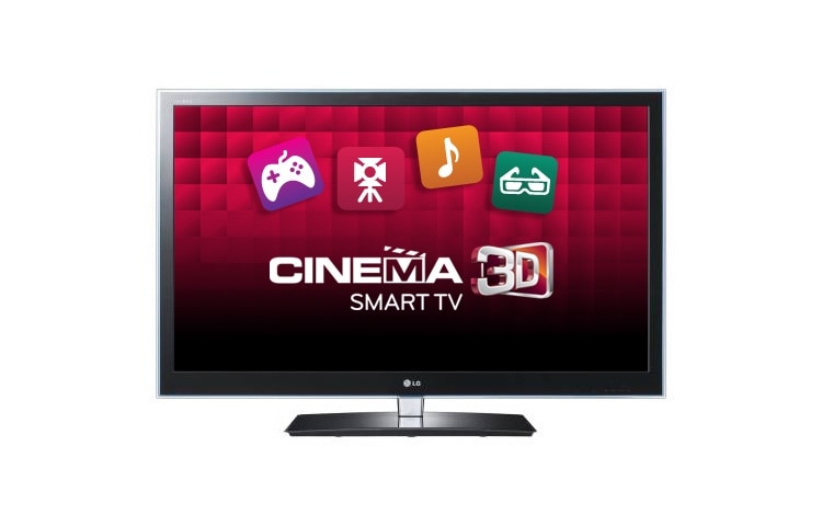 LG 65" Cinema 3D LED TV with Smart TV, Full HD and 200Hz, 65LW6500