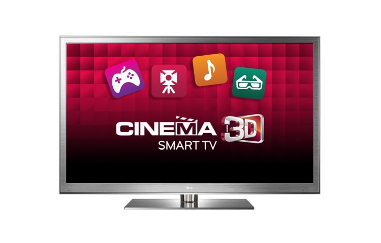 LG 72" Cinema 3D Full LED TV with Smart TV, Full HD and 400Hz, 72LZ9900