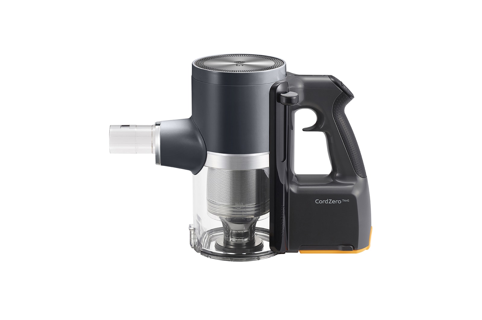 LG CordZero™ A9Komp with All-in-One Tower™ (Made in Korea, Deep Grey), A9T-CORE