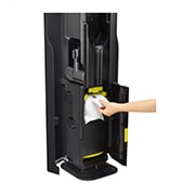 LG CordZero™ A9Komp with All-in-One Tower™ (Made in Korea, Deep Grey), A9T-CORE