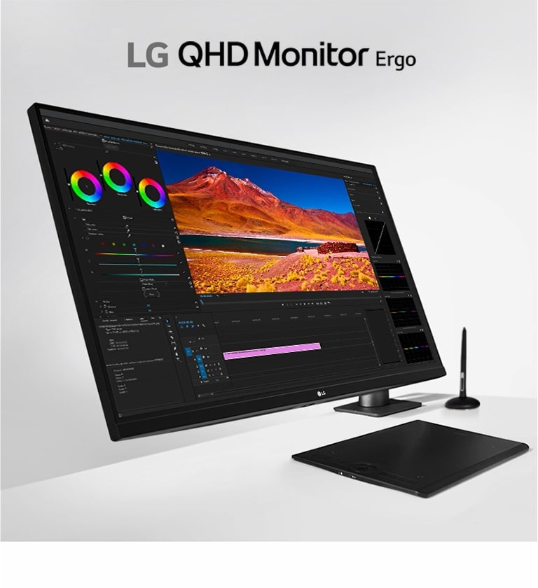 LG UltraWide Monitor Ergo, LG UltraFine™ Display Ergo, and LG UltraGear™ Ergo 