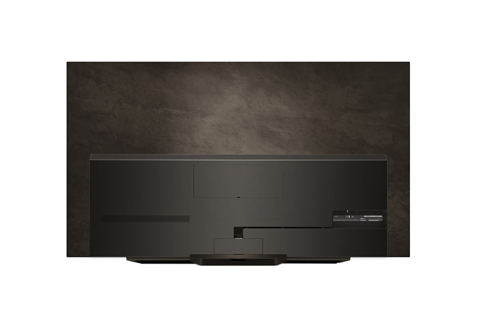 Rear view of LG OLED TV, OLED B4