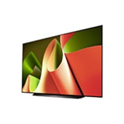 Left-facing side view of LG OLED TV, OLED B4