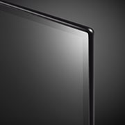 Close-up image of LG OLED TV, OLED B4E showing the top edge