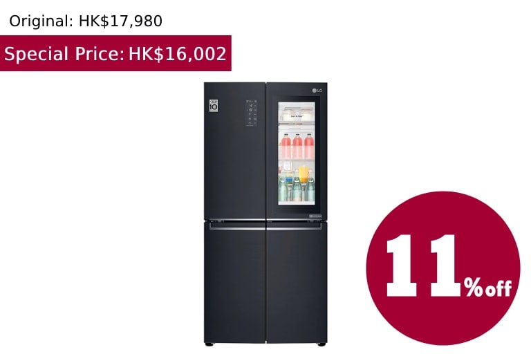 alt="458L InstaView Door-in-Door™ Refrigerator F521MC781"