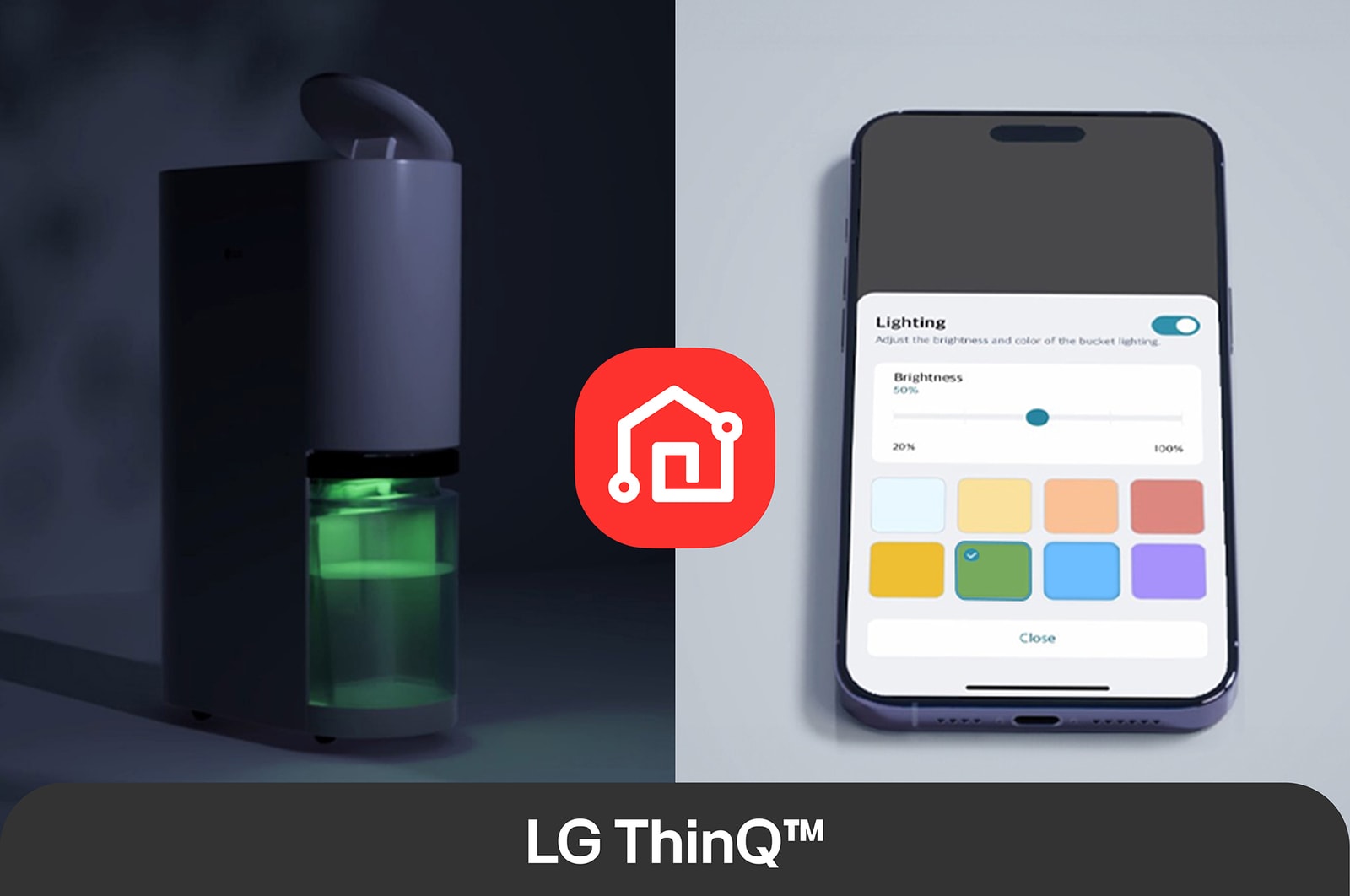 LG 26L PuriCare™ DUAL Inverter Dehumidifier, DD14GMWE0