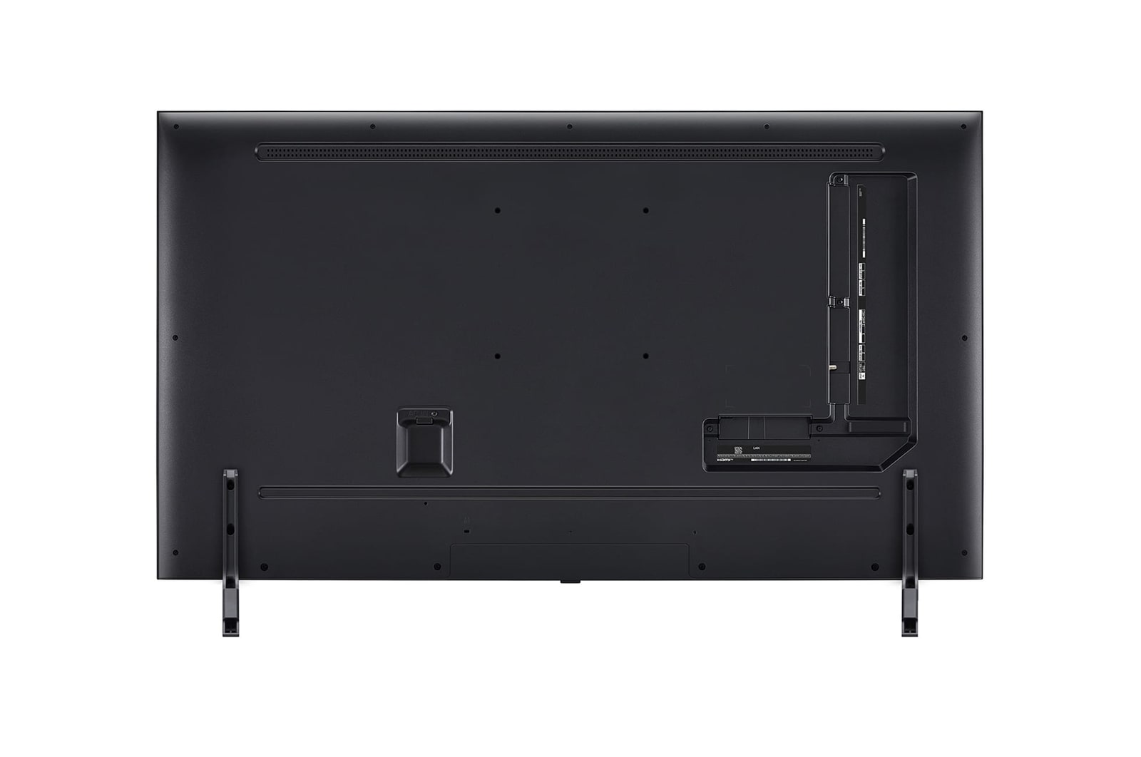 Rear view of LG UHD TV, UT90