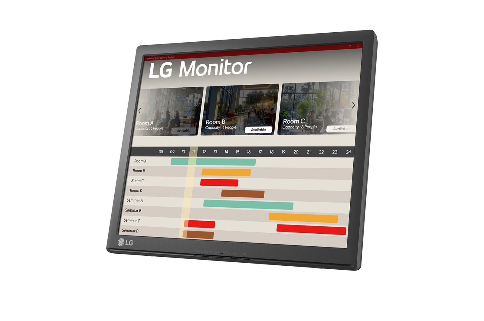 LG 17”-os SXGA érintőképernyős monitor, 17BR30T-B