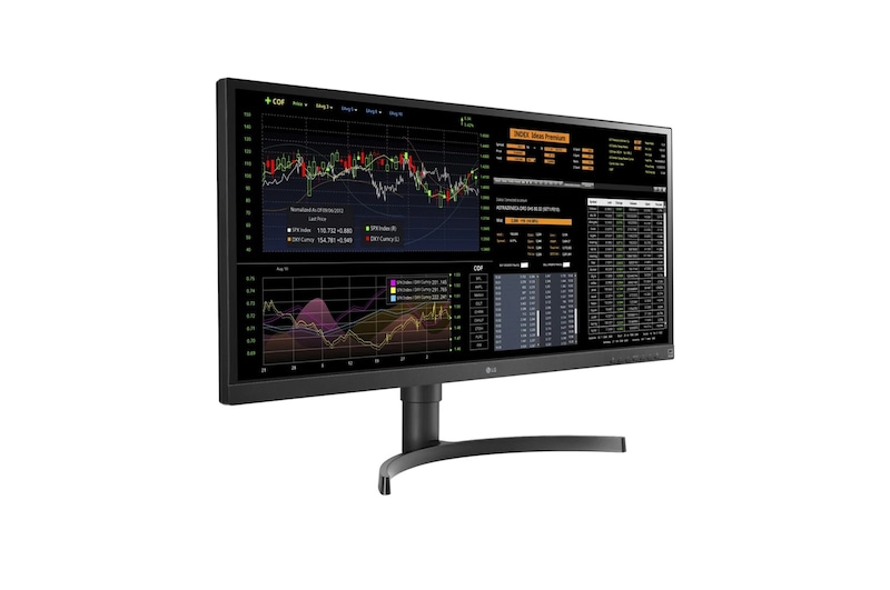 LG 34" méretű 21:9 képarányú UltraWide™ Thin Client IPS kijelző, 34CN650W-AC