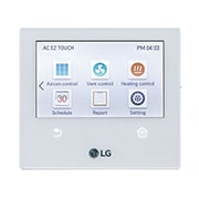 LG Központi vezérlő, AC EZ Touch, AC Ez. Touch, érintőképernyős típus, max. 64 beltéri egység vezérlése, PACEZA000