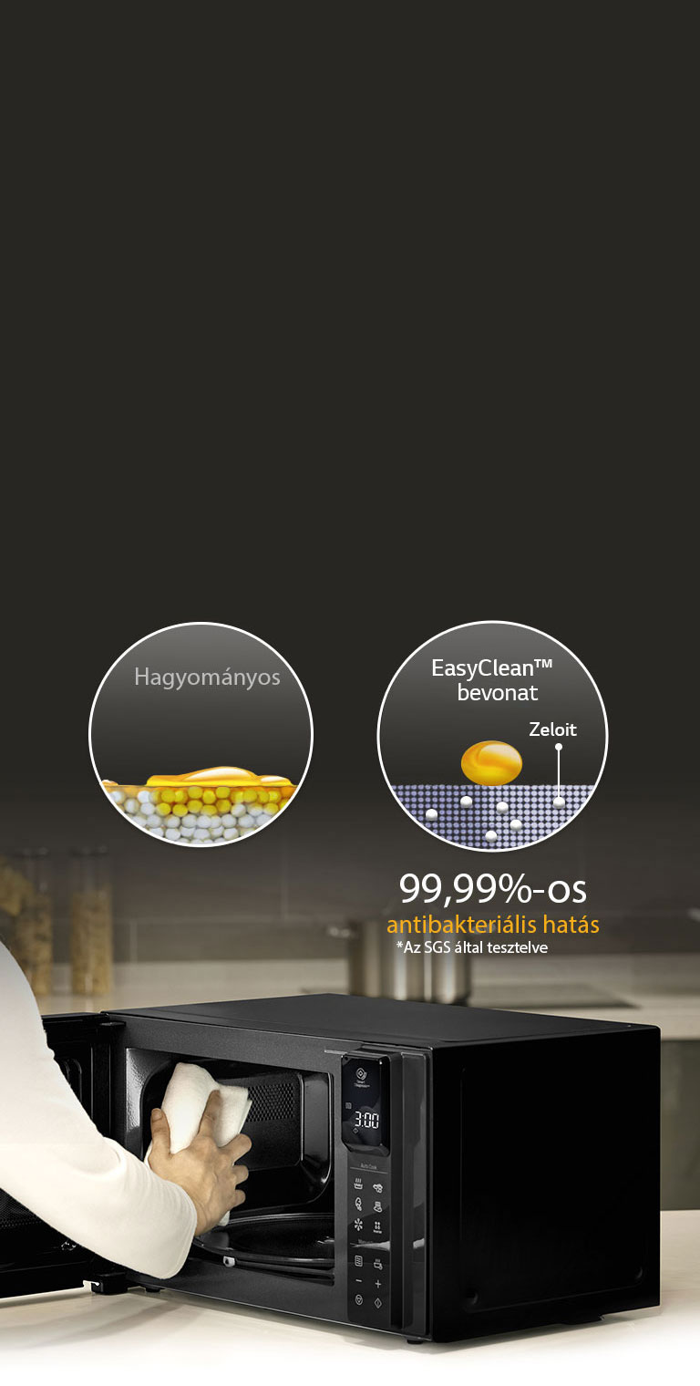 99,99%-os antibakteriális EasyClean™