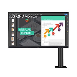 27”-os Ergo QHD IPS HDR monitor 27QN880