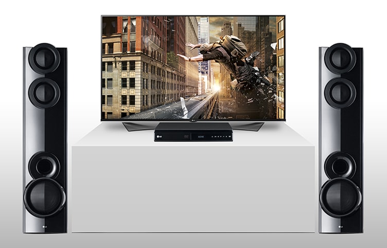 LG 3D Blu-ray/DVD Házimozi rendszer, LHB675