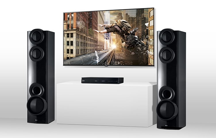 LG 3D Blu-ray/DVD Házimozi rendszer, LHB675