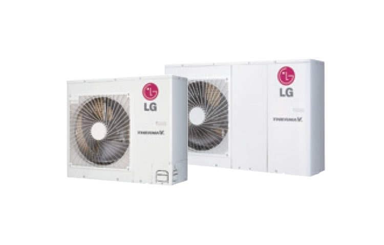 LG A Therma V Monobloc az LG legújabb, kompakt, levegő-víz hőszivattyús rendszere, mely környezettudatos és energiatakarékos módon elégíti ki az ingatlanok teljes körű fűtési, hűtési és használati melegvíz igényét., Therma V Monobloc