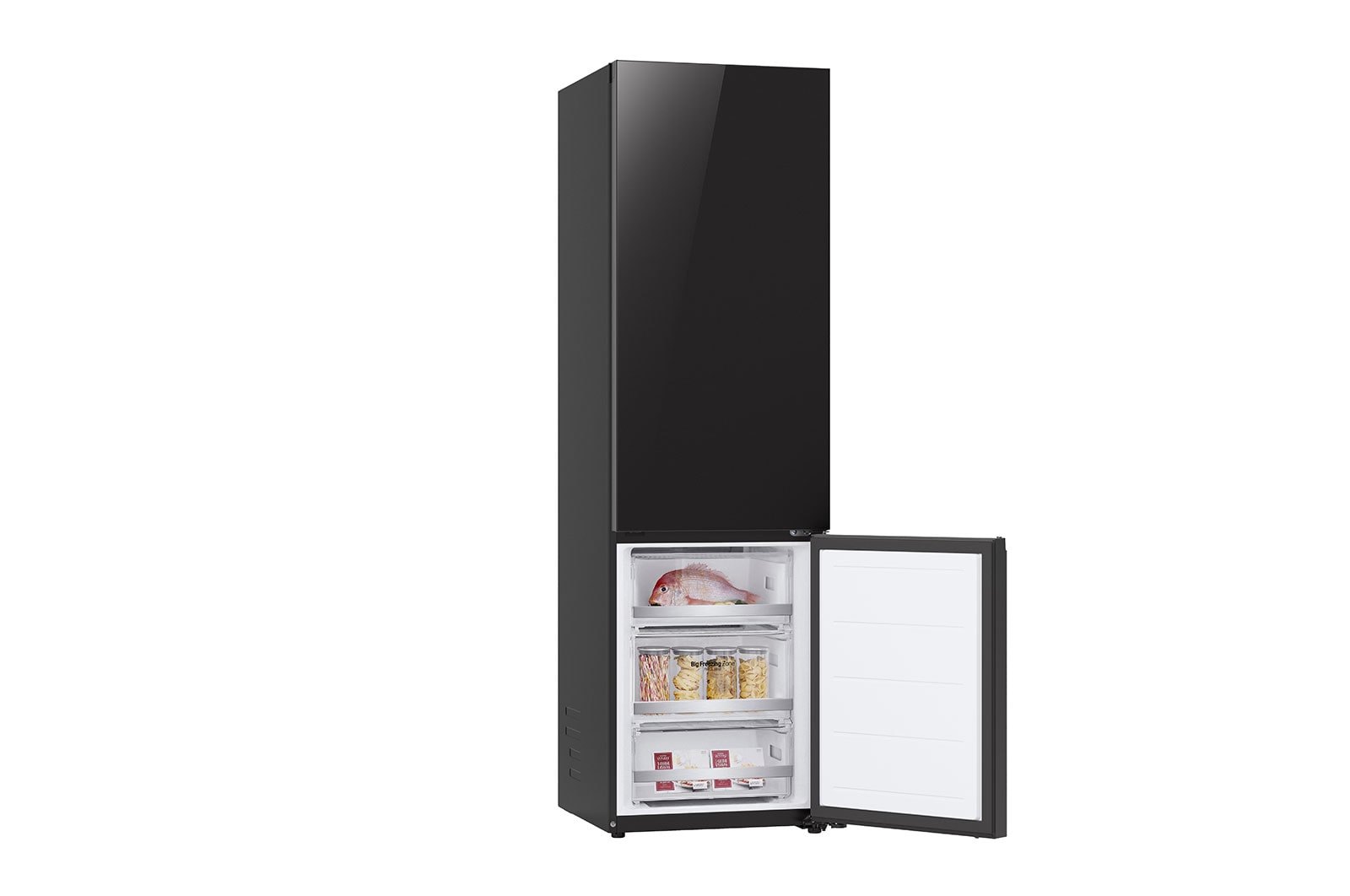 LG Alulfagyasztós hűtőszekrény, DoorCooling+™ technológia, 387L kapacitás, GBB72BM9DQ