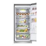 LG Alulfagyasztós hűtőszekrény, DoorCooling<sup>+</sup>™ és ThinQ™ technológia, 384L kapacitás, GBB72NSUCN1