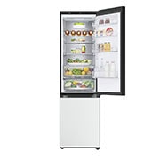 LG Alulfagyasztós hűtőszekrény, DoorCooling+™ és ThinQ™ technológia, 387L kapacitás, GBB72TW9DQ