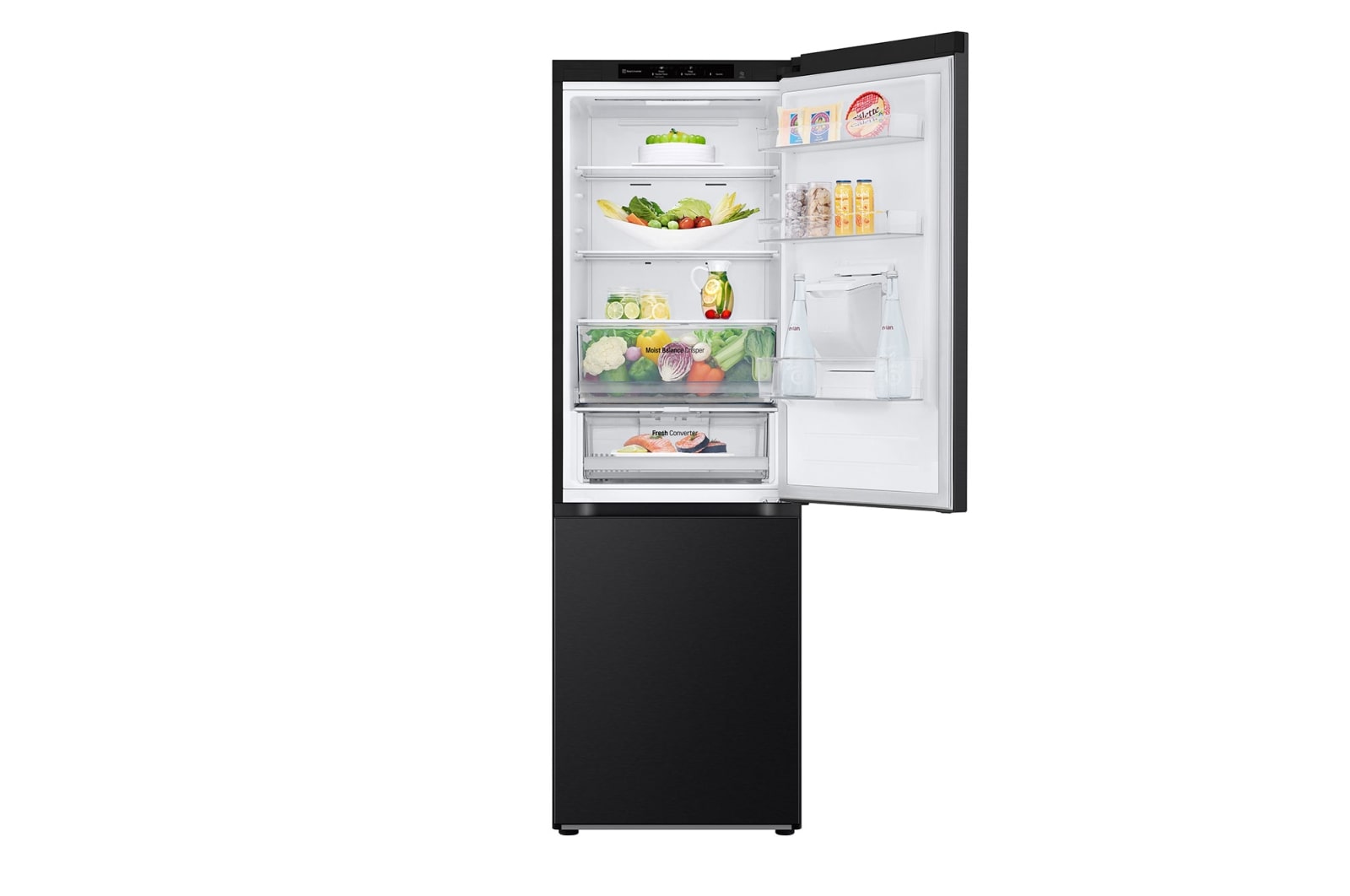 LG Alulfagyasztós hűtőszekrény, DoorCooling+™ technológia, 343L kapacitás, GBF3102EEV