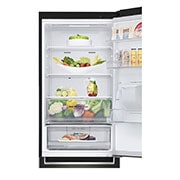 LG Alulfagyasztós hűtőszekrény, DoorCooling+™ és ThinQ™ technológia, 341L kapacitás, GBF61BLHMN