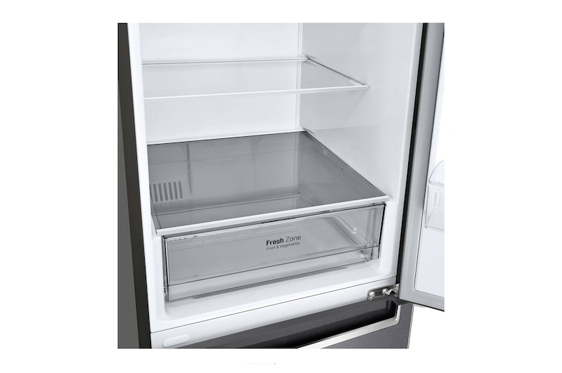 LG Alulfagyasztós hűtőszekrény, DoorCooling⁺™ technológia, 341L kapacitás, GBP31DSLZN