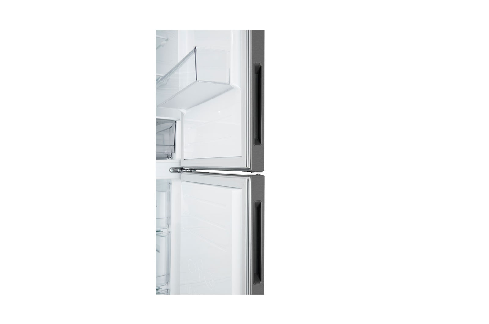 LG Alulfagyasztós hűtőszekrény, DoorCooling<sup>+</sup>™ és ThinQ™ technológia, 384L kapacitás, GBP62DSXCC1