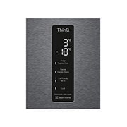 LG Alulfagyasztós hűtőszekrény, DoorCooling<sup>+</sup>™ és ThinQ™ technológia, 384L kapacitás, GBP62DSXCC1