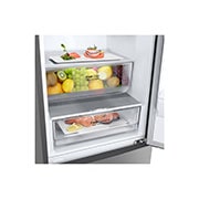 LG Alulfagyasztós hűtőszekrény, DoorCooling+™ technológia, 384L kapacitás, GBP62PZNCN1