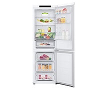 LG Alulfagyasztós hűtőszekrény, DoorCooling<sup>+</sup>™ technológia, 344L kapacitás, GBV3100CSW