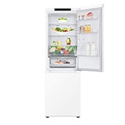 LG Alulfagyasztós hűtőszekrény, DoorCooling<sup>+</sup>™ technológia, 344L kapacitás, GBV3100CSW