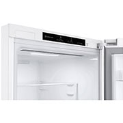 LG Alulfagyasztós hűtőszekrény, DoorCooling<sup>+</sup>™ technológia, 344L kapacitás, GBV3100CSW