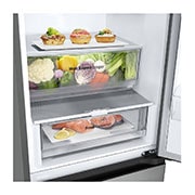 LG Alulfagyasztós hűtőszekrény, DoorCooling+™ technológia, 387L kapacitás, GBV3200CPY