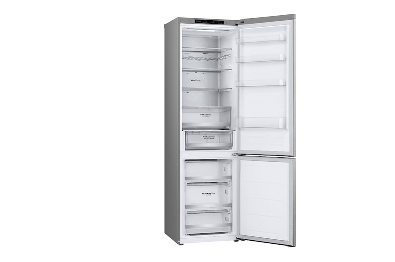 LG Alulfagyasztós hűtőszekrény, DoorCooling⁺™ technológia, 387L kapacitás, GBV7280CMB