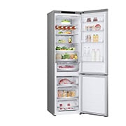 LG Alulfagyasztós hűtőszekrény, DoorCooling⁺™ technológia, 387L kapacitás, GBV7280CMB