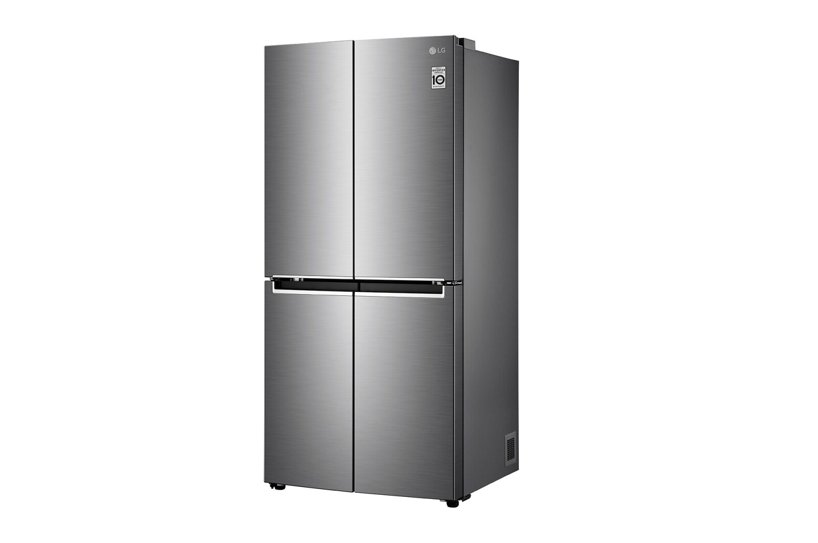 LG Négyajtós hűtőszekrény, DoorCooling<sup>+</sup>™ technológia, 530L kapacitás, GMB844PZFG