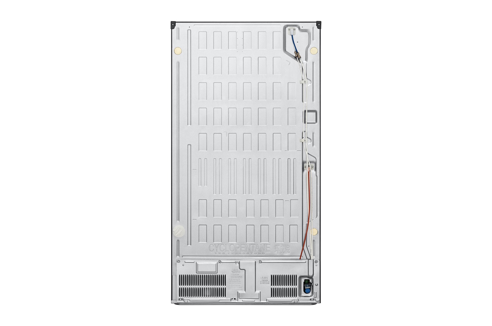 LG InstaView™ Négyajtós hűtőszekrény DoorCooling⁺™, Craft Ice™ és ThinQ™ technológia, 638L kapacitás, GMG960MBEE