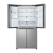 LG Négyajtós hűtőszekrény, DoorCooling+™ és ThinQ™ technológia, 506L kapacitás, GML860PYFE