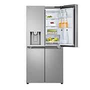 LG Négyajtós hűtőszekrény, DoorCooling+™ és ThinQ™ technológia, 508L kapacitás, GML861PYPE