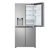 LG Négyajtós hűtőszekrény, DoorCooling+™ és ThinQ™ technológia, 508L kapacitás, GML861PYPE