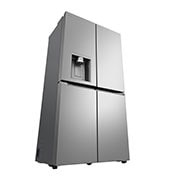 LG Négyajtós hűtőszekrény ThinQ™ technológiával, 637L kapacitás, GML960PYFE