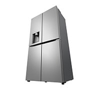 LG Négyajtós hűtőszekrény ThinQ™ technológiával, 637L kapacitás, GML960PYFE