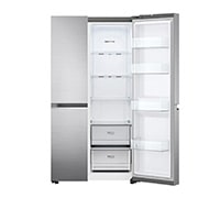 LG Side-by-Side hűtőszekrény, DoorCooling+™ technológia, 655L kapacitás, GSBV70PZTE