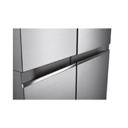 LG Side-by-Side hűtőszekrény, DoorCooling+™ technológia, 655L kapacitás, GSBV70PZTE