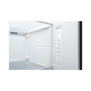 LG Side-by-Side hűtőszekrény, DoorCooling+™ technológia, 655L kapacitás, GSBV70PZTE